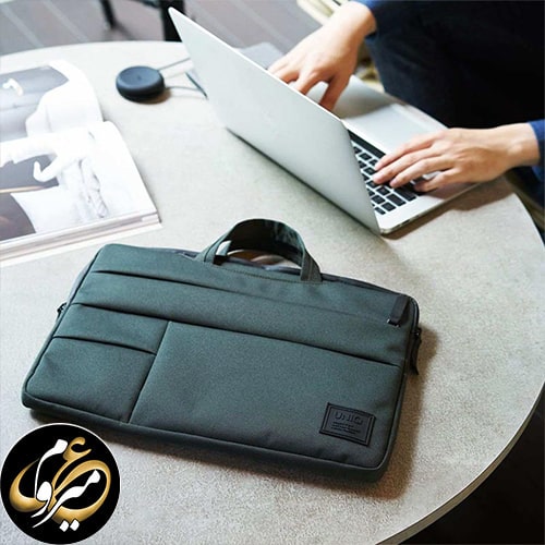 کیف لپ تاپ یونیک مدل Uniq Cavalier 2in1 Laptop Sleeve Black