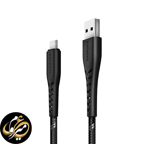 کابل شارژ USB-A به USB-C انرژیا سری NYLOFLEX 3A طول 300cm
