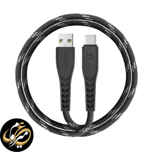 کابل USB-A به USB-C انرژیا سری NYLOFLEX 3A طول 150cm